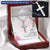 A Female Sibling - Customize Cross Necklace. Customize Engraved Cross Necklace