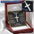 For Your Man - I Choose You - Cross Customize Engraved Cross Necklace