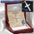 For Husband - The Rest Of My Life - Cross 1 Customize Engraved Cross Necklace