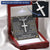 For Husband - The World - Cross Customize Engraved Cross Necklace