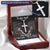 For Your Man - Fall In Love With You - Cross Customize Engraved Cross Necklace