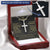 Gift For Husband - Best Views - Cross Customize Engraved Cross Necklace