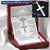 For Your Man - I Know 2 - Cross Customize Engraved Cross Necklace