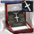 Gift For Dad - Everlasting Friend - Cross Customize Engraved Cross Necklace