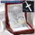 Dad To Son Gifts - Let All That You Do Be Done In Love Customize Engraved Cross Necklace