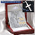 Dad To Son Gifts - My Soul Longs For You In The Night Customize Engraved Cross Necklace
