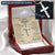 For Your Man - When You Are Down - Cross Customize Engraved Cross Necklace