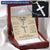 For Your Man - You Are The One 1 - Cross Customize Engraved Cross Necklace