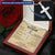 For Husband - Hundred Lifetimes - Cross Customize Engraved Cross Necklace