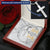 Dad To Son Gifts - Look  To The Lord Seek His Face Always Customize Engraved Cross Necklace