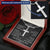 For Husband - Your Reminder - Cross Customize Engraved Cross Necklace