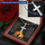 For Your Man - I Need You - Cross Customize Engraved Cross Necklace