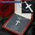 Cross Necklace Gift For Son In Loving Memory Father Customize Engraved Cross Necklace