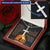 For Your Man - Better Half - Cross Customize Engraved Cross Necklace