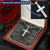 For Your Man - Hopeful - Cross Customize Engraved Cross Necklace