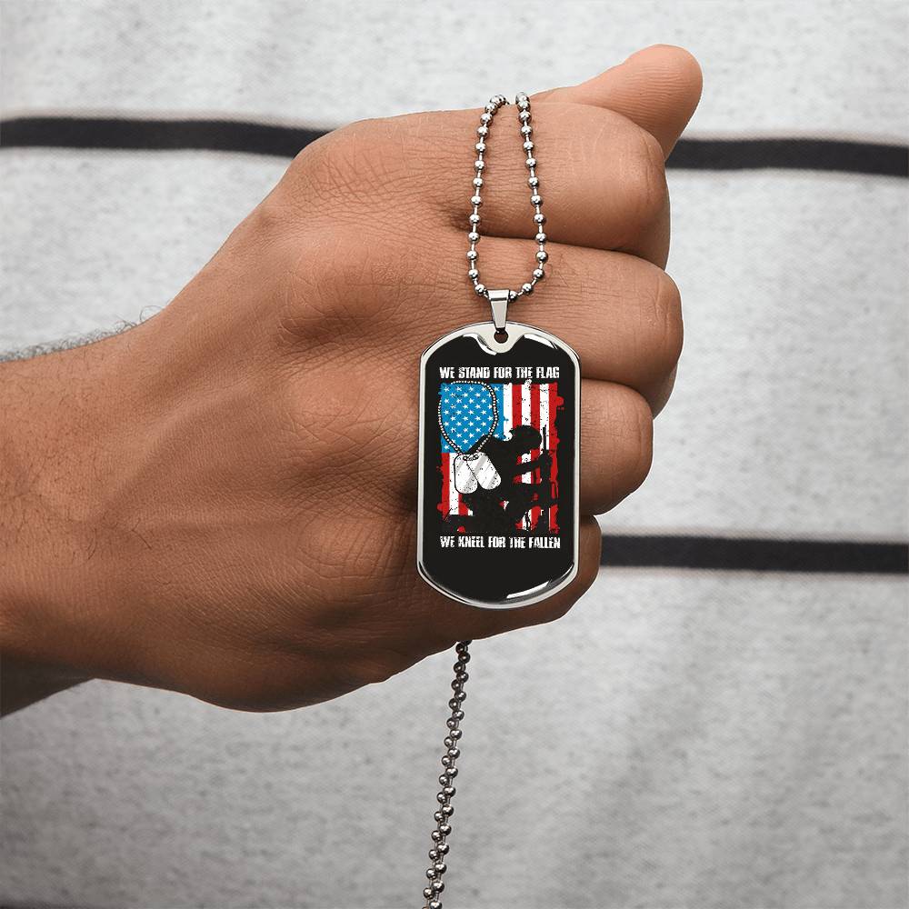 Us Veteran Dog Tag - Army Tag Necklace, Dog Tag Necklace