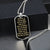 Educate Like Eva Gold - Army Tag Necklace, Dog Tag Necklace