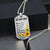 #1 Mother Personalized Dogtag Necklace Silver Mothers Day Gift - Army Tag Necklace, Dog Tag Necklace