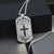 Family Tree Of Life Faith Cross Luxury Dog Tag - Army Tag Necklace, Dog Tag Necklace