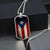 Puerto Rican Dog Tag - Army Tag Necklace, Dog Tag Necklace