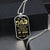 To My Dad Father's Day Gift From Son - Army Tag Necklace, Dog Tag Necklace