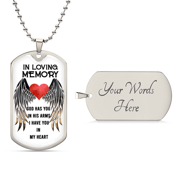 To My Daughter Never Forget That I Love You Love Dad Luxury Dog Tag Necklace Anniversary Birthday Graduation Gift - Army Tag Necklace, Dog Tag Necklace