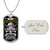 My Hero Is A Firefighter,Wish To Fathers's Day Gift - Army Tag Necklace, Dog Tag Necklace