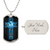 Ems Wreath Sign - Army Tag Necklace, Dog Tag Necklace