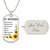 #1 Grandma Personalized Dogtag Necklace White Mothers Day Gift - Army Tag Necklace, Dog Tag Necklace
