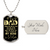 My Dad, My Hero, My Angel Memorial Necklace. Lost Daddy, Lost Father. Death Of Dad. Gift For Daughter - Army Tag Necklace, Dog Tag Necklace