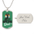 Best Buckin Dad Gift For Dad - Army Tag Necklace, Dog Tag Necklace