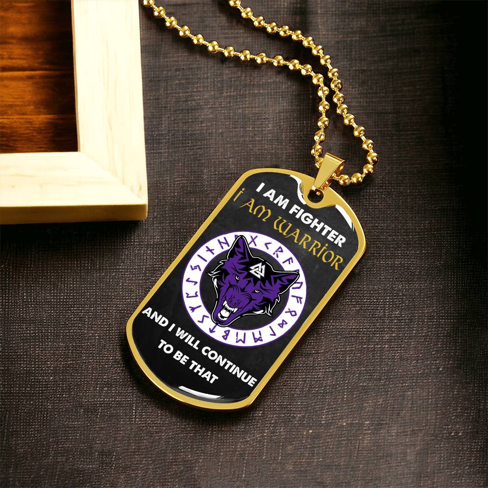 Premium Vikings Dogtag - Army Tag Necklace, Dog Tag Necklace