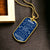 New Dad-To-Be 'My Guiding Light, My Star' - Pendant - Army Tag Necklace, Dog Tag Necklace