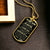 To My Son Never Feel That You Are Alone - Army Tag Necklace, Dog Tag Necklace
