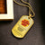 To My Bonus Dad - Lovetag - Army Tag Necklace, Dog Tag Necklace