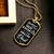 Father Daughter Gift - Father's Day Gift - Birthday Gift For Dad -  Gift From Daughter - Father Gift - Gift For Him - Army Tag Necklace, Dog Tag Necklace