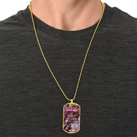 Perfect Gift For A Daughter From Mom - Army Tag Necklace, Dog Tag Necklace