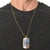 To My Dad - Its Not Easy For A Man To Raise A Child, Father's Day Gift - Army Tag Necklace, Dog Tag Necklace