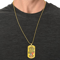 Veterans Day Gift, Military Dog Tag, Dog Tag Necklace Personalized, Veteran Gift, Custom Dog Tags, Military Gift Ideas - Army Tag Necklace, Dog Tag Necklace