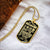 To My Husband - Father's Day Gift For Husband - God Blessed The Broken Road - Army Tag Necklace, Dog Tag Necklace