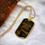 To My Grandson - Gift From Grandpa - Army Tag Necklace, Dog Tag Necklace