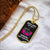 Mulegirl - Just Like A Cowgirl - Dog Tag Pendant - Army Tag Necklace, Dog Tag Necklace