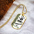 Untouchable Mom Property - My Daddy - Army Tag Necklace, Dog Tag Necklace
