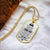 Gift For Your Man - Blessing - Dog Tag - Army Tag Necklace, Dog Tag Necklace