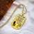 To My Dad - Father's Day Gift From Son - Army Tag Necklace, Dog Tag Necklace