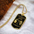 Brother Dog Tag Necklace- With Custom Text -We Will Fight Them Together - Army Tag Necklace, Dog Tag Necklace