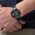 Engraved Luxury Watch Gift - Best Father Ever Engraving Chronograph Watch