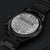 My Man I Love You Engraved Black Chronograph Watch For Boyfriend Or Husband Engraving Chronograph Watch