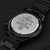 To My Future Husband Love You In The Hours We Are Together Engraved Customized Black Chronograph Watch Engraving Chronograph Watch
