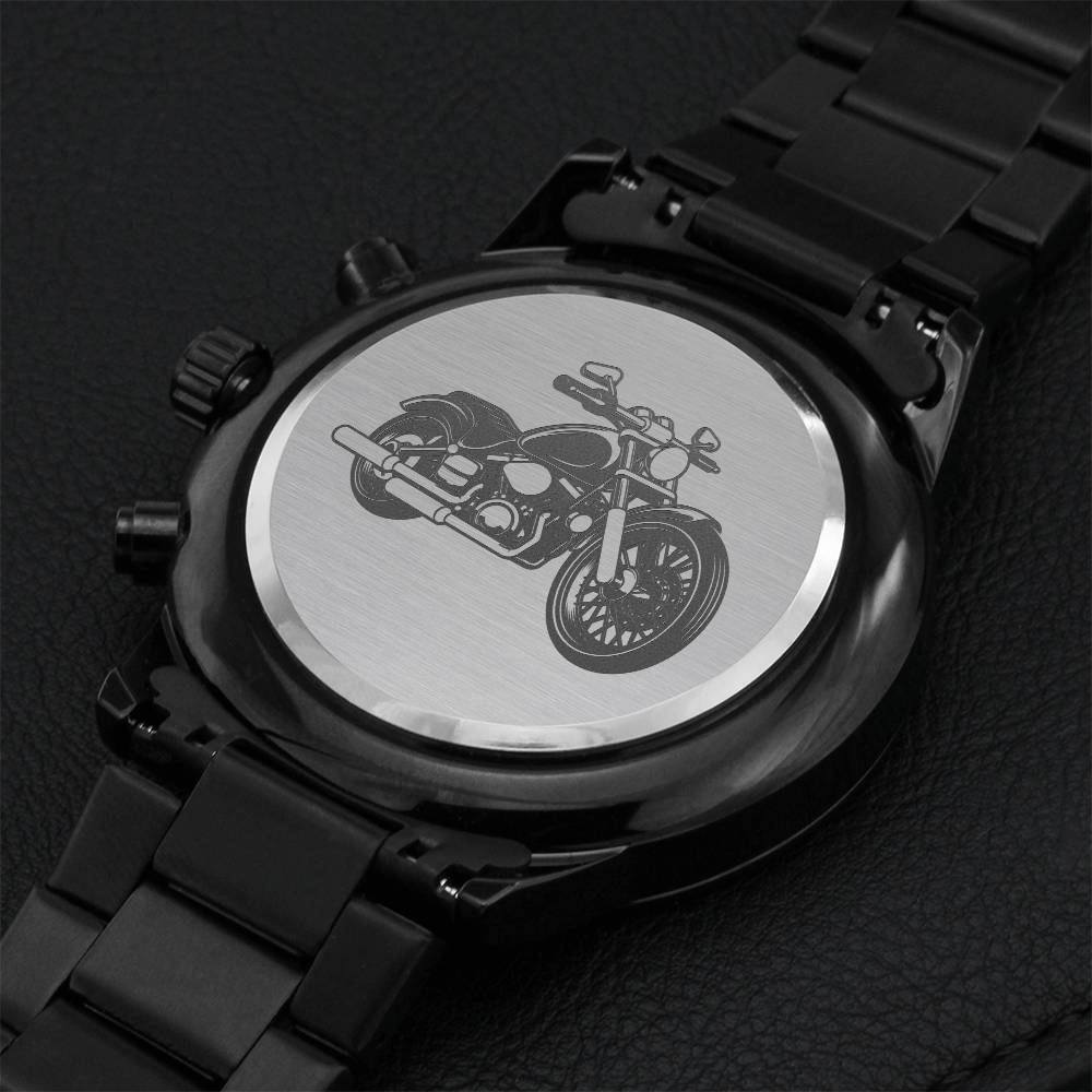 Unique Gifts For Bike Riders Gift Watches For Him Watch Gift For Boyfriend Meaning Watch Gift Ideas For Boyfriend Engraving Chronograph Watch